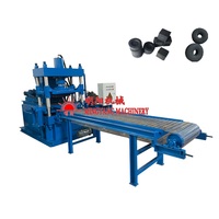 Machine automatique hydraulique de fabrication de briquettes de charbon pour chicha, équipement économe en énergie pour briquettes de charbon de narguilé en cubes 10800