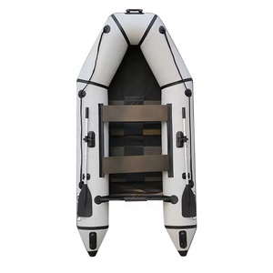 WELLSURF 4 Person Wood Floor Pvc Inflatable Assault Boat Speed Yacht Dinghy Kayak Canoe 01 Inflatable Assault Boat WELLSURF 4 Pe - Product Image 1