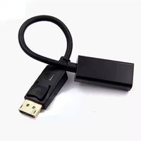 Kablo DP için 1080P PVC için kablo yapmak için DP'den 1080P PVC'ye monitör projektörü PS4 PC HDTV için kablo yapmak için