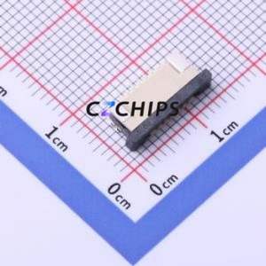 FC10-S06DCT-00 FFC/FPC Connector SMD,P=1mm,Horizontal Mount Connector Drawer Type Bottom Contact 6P 1mm - Product Image 1