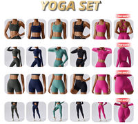 Conjunto de Shorts de Yoga de 2 Piezas para Mujer con Logotipo Frontal Personalizado, Ropa Deportiva Transpirable de Spandex/Nailon para Gimnasio, Fitness y Entrenamiento