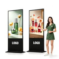 Pantalla Digital LCD de 49 Pulgadas con Soporte de Pie para Publicidad, Pantalla Táctil Android con Animación, Punto de Acceso WiFi para Tiendas de Conveniencia
