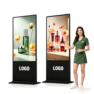 Pantalla Digital LCD de 49 Pulgadas con Soporte de Pie <span class=keywords><strong>para</strong></span> Publicidad, Pantalla Táctil Android con Animación, Punto de Acceso WiFi <span class=keywords><strong>para</strong></span> Tiendas de Conveniencia - Product Image 1