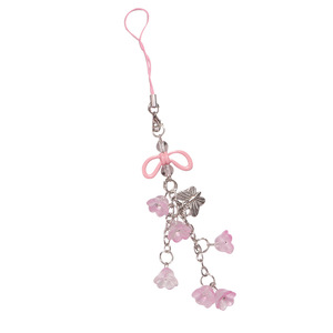Mengda nuovo ciondolo a Bellflower traforato portachiavi accessorio creativo farfalla in metallo accessorio Cover per cuffie - Product Image 1