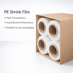 Película de Embalaje Transparente de PE, Película Termoencogible de Color para <span class=keywords><strong>Cola</strong></span>, Agua Mineral, Película de Embalaje de Plástico Ecológica - Product Image 4