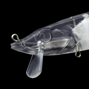 Leurre de pêche articulé <span class=keywords><strong>Banshee</strong></span> 114mm 14g HKK4.5 multi-sections non peint, corps de leurre vierge non peint - Product Image 6