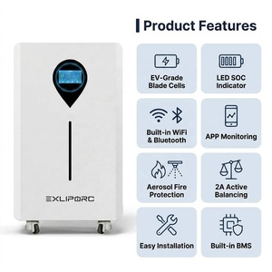 Batería Solar LiFePO4 de 16 kWh, 51.2V 314Ah, Celdas EV Blade, 8000 Ciclos, Monitoreo por WiFi y APP, Sistema de Almacenamiento de Energía Doméstico - Product Image 2