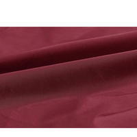 Blouson bomber pour homme, couleur bordeaux, fermeture éclair, coupe-vent, style décontracté, 100% polyester, col montant, coupe régulière, vêtement d'automne