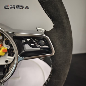Ensemble complet de volant en cuir suédé neuf pour Por-<span class=keywords><strong>sc</strong></span>-he Macan Cayenne 718 Boxster <span class=keywords><strong>911</strong></span> 997 Old Boxster <span class=keywords><strong>911</strong></span> 997 Old Upgrade - Product Image 6