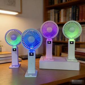 Nuevo Ventilador de Mano de Alta Calidad en Oferta, Venta Directa de Fábrica, Personalizado, con Pantalla Digital, Luz y 100 Velocidades - Product Image 5