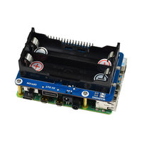 Baterai lithium Raspberry Pi 3B+/4B 18650, papan ekspansi daya UPS (Uninterruptible Power Supply)