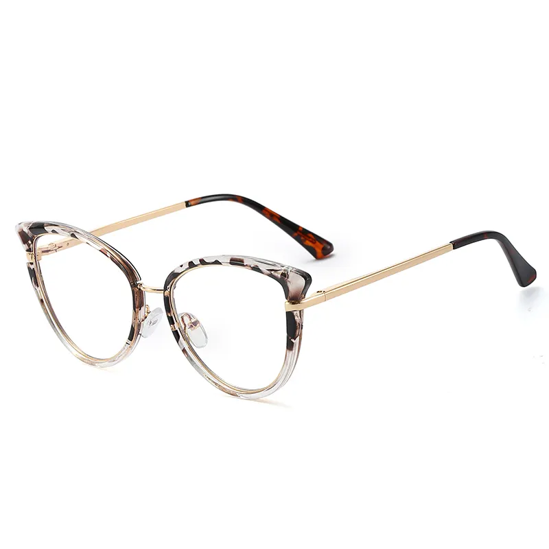 MS 95303 للجنسين النساء الرجال معدن نظارات القراءة إطارات النظارات البصرية نظارات الأزرق ضوء