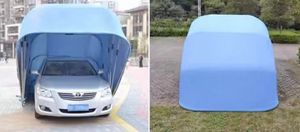 Abri de voiture pliable, auvent imperméable, garage, <span class=keywords><strong>stationnement</strong></span> de véhicule, télescopique, métal, lourd, autoportant, rétractable, carport, <span class=keywords><strong>camping</strong></span> - Product Image 3