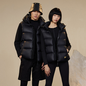 Mode pleine fermeture éclair femmes bouffant gilet veste équestre hiver chaud manteau cheval équitation gilet vers le bas sport Unsex gilet - Product Image 2