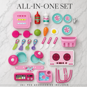 Ensemble de jeu de <span class=keywords><strong>cuisine</strong></span> portable 2 <span class=keywords><strong>en</strong></span> 1 pour enfants, sac à dos de <span class=keywords><strong>cuisine</strong></span> avec casseroles, poêles et ustensiles, jouet de jeu de rôle, vente <span class=keywords><strong>en</strong></span> gros - Product Image 4