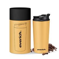 Nouvelle Arrivée Everich : Tasse de Voyage en Acier Inoxydable 12oz en Forme de Nuage, Mug à Café ODM avec Poignée pour Boire Directement