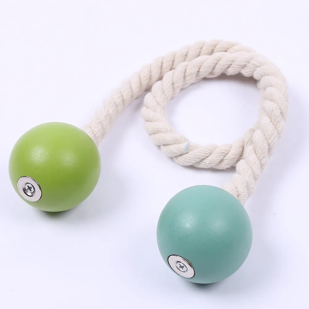 Home Decoration Accessories Magnetic Blinds Tieback Rope Hooks Polyester Ball Curtain Buckle Holder Clips Curtain Rope Tieback