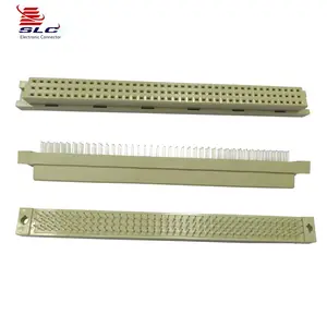 3x16 broches 3x32 broches 48 broches 96pin droite Euro connecteur de carte 2.54mm femelle DIN 41612