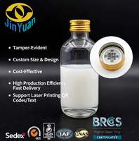 Eco-Friendly Pilfer-Proof Durable QR Code Laser Marked ROPP Aluminum Bottle Caps TPE Liner Tamper-Evident for Wine Juice