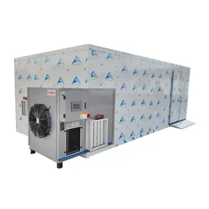 Hello River Brand Professional Food Dehydrator Heat Pump Dryer Big Production Capacity Tray Type Batch Drying Machine CE 380 560