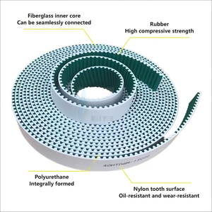 Gt2/Mxl/Htd 5M/At10 Distributieriem, Pu/Rubber-Glasvezel, Voor Cnc/3d Printer/Robotica, Oem Aangepaste Lengte, Laag Geluidsniveau - Product Image 2
