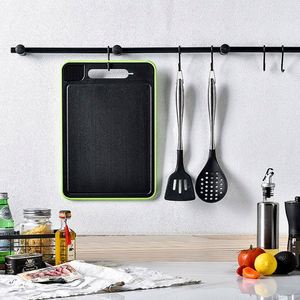 Aluminum Painted Double-sided Cutting <b>Board</b> Multi-functional with Knife Sharpener Chopping <b>Board</b> - Product Image 5