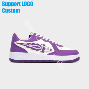Logo personalizzato scarpe Design uomo scarpe Casual moda Sneakers uomo Walking Sport scarpe da corsa stock x sneaker - Product Image 5