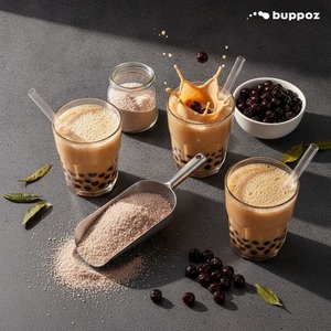 ผงชานมบูโปซ 1 กก./ถุง ได้รับการรับรองฮาลาล ส่วนผสมสำหรับชานมไข่มุก - Product Image 6