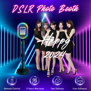 Almacén de EE. UU. Portátil Oval Dslr <span class=keywords><strong>iPad</strong></span> Photo Booth Shell con pantalla Lcd Handheld Photo Booth Kiosk Stand <span class=keywords><strong>iPad</strong></span> Booth - Product Image 2