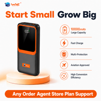 WHALE, 10000mah, batterie externe originale pour téléphone portable pour Itel, pour Tecno, pour Oraimo, pour XIAOMI, charge super rapide, bonne qualité
