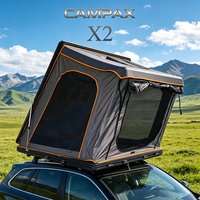 Tente de toit à ouverture rapide quatre saisons, ouverture automatique, coque rigide, cadre en alliage d'aluminium, tissu Oxford, protection UV50+, abri de camping pour SUV