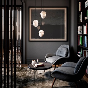 โคมระย้าอลิกซ์14อันหรูหราทันสมัยพร้อมจี้ห้อยทำจากทองเหลืองแอลอีดีสำหรับห้องรับประทานอาหารห้องครัว - Product Image 6