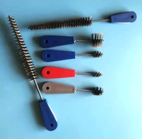 Kit de brosse de nettoyage de fil d'acier inoxydable d'alésage d'injecteur brosse de Tube de tuyau remplacer 3252 pour la course de puissance