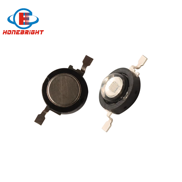 Honebright High Power Blue 450nm-480nm 3W LED Diode with 120 Viewing Angle 3-Year Warranty for Emergency Lighting -40C 85C