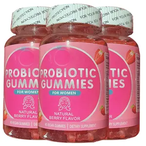 OEM Women probiotic gummies Health care Supplement OEM Vaginal Probiotics Gummy For Women Feminine Health Care