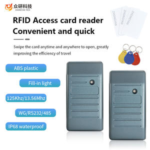 Outdoor Door Card <strong>Reader</strong> RFID RS232 RS485 <strong>UART</strong> TTL <strong>Serial</strong> Port <strong>125Khz</strong> EM4100 Card Wall Mount if Smart RFID Access Card <strong>Reader</strong> - Product Image 5