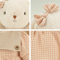 Jouets en peluche pour enfants en forme de lapin, écologiques, en coton PP, rembourrés en polyester, 31 cm-50 cm, 40 cm, personnalisables
