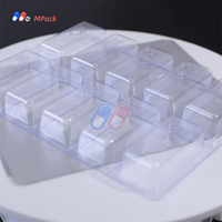 Alu PVC 143*110mm Matériau blister pour emballage de produit lyophilisé Film de formage plastique aluminium étanche à l'humidité
