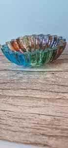 Cuenco Decorativo de Resina Hecho a Mano, Plato de Joyería de Arte Epóxico, Porta Objetos, Decoración Moderna y Colorida para el Hogar, Idea de Regalo Única - Product Image 3