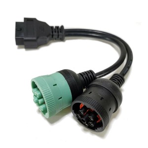อะแดปเตอร์ตัวแยกสำหรับเครื่องมือวินิจฉัยรถบรรทุกสายเคเบิล OBD2 16P ถึง6P 9P สำหรับการวินิจฉัยยานพาหนะอย่างมีประสิทธิภาพ - Product Image 5