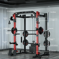Produit phare à prix d'usine : Équipement de fitness multifonctionnel pour la maison, barre de traction, machine à poulies, machine Smith, rack à squats