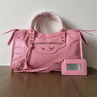 Tas Selempang Wanita Gaya Retro Prancis, Model Paris Rivet, Tas Bahu Crossbody dengan Ritsleting, Tas Pillow, Desain Stylish untuk Wanita