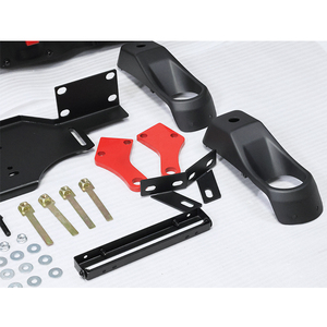 4x4 off road kỷ niệm Thứ Mười ống phong cách front bumper cho Jeep Wrangler JK jl18 + - Product Image 5