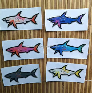 226 autocollants 3D étanches Paul Et Shark pour la décoration de tablettes, téléphones portables, réfrigérateurs, bagages, CP Jul Omerta Vrunk Shark Sticker - Product Image 1