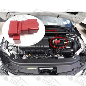 ฝาครอบพลาสติกป้องกันหัวแบตเตอรี่ <span class=keywords><strong>ส</strong></span>ำหรับรถยนต์<span class=keywords><strong>นิ</strong></span><span class=keywords><strong>ส</strong></span><span class=keywords><strong>ส</strong></span>ัน ทีด้า ลิวิน่า อัลเมร่า เทียน่า พัลซาร์ ซิลฟี่ นาวารา ดี40 <span class=keywords><strong>มาร์ช</strong></span> คิวบ์ ซี11/ซี12 - Product Image 1