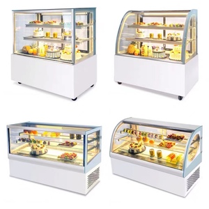 Réfrigérateur de présentation de gâteaux, réfrigérateur domestique avec porte en verre, vitrine réfrigérée, réfrigérateur commercial, congélateur - Product Image 3