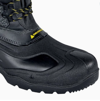 Bottes de sécurité chaudes doublées en fourrure du Canada, imperméables, respirantes, résistantes au froid, pour le travail en extérieur en hiver