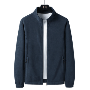 Oem Wholesale Logo Outdoor Zipper Polyester Company Uniform Staff Men's Full Zip up Custom Tech <strong>Micro</strong> Polar <strong>Fleece</strong> <strong>Jacket</strong> Men - Product Image 2