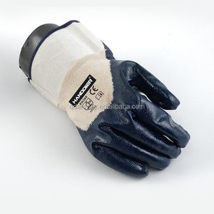 Guantes de Seguridad ANMAY, Industriales, Personalizados, Certificados EN388, Impermeables, Resistentes al Aceite, Recubiertos de Nitrilo y Polialgodón de Calibre 13 - Product Image 2