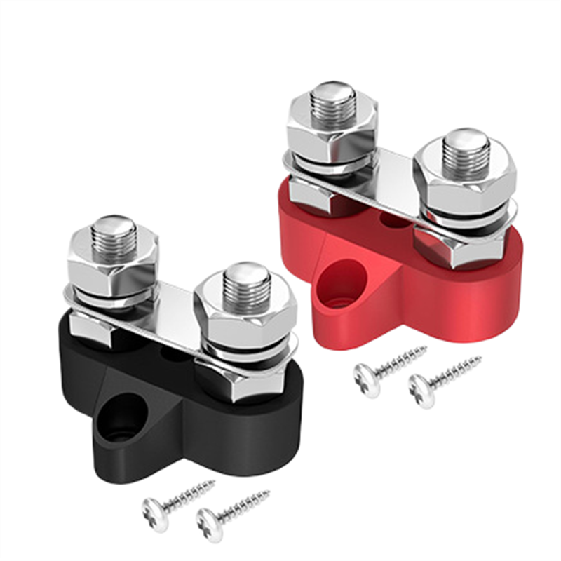 12-48V Single Double Wire Terminal Column Connection Screw for Heavy-Duty Automotive Ship Equipment Electric OEM Customizable